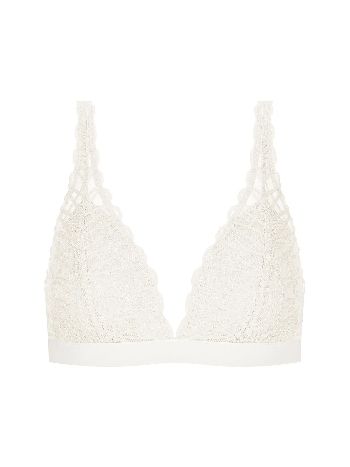 MEY | BH ohne Bügel POETRY TEMPTATION thunder grey | creme